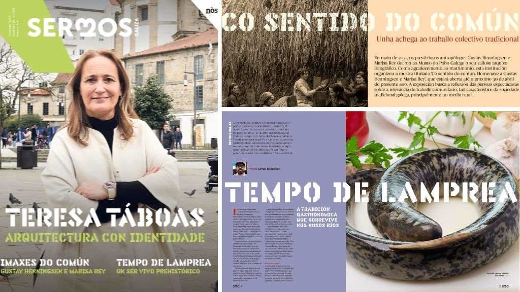 Detalles do novo 'Sermos Galiza'.