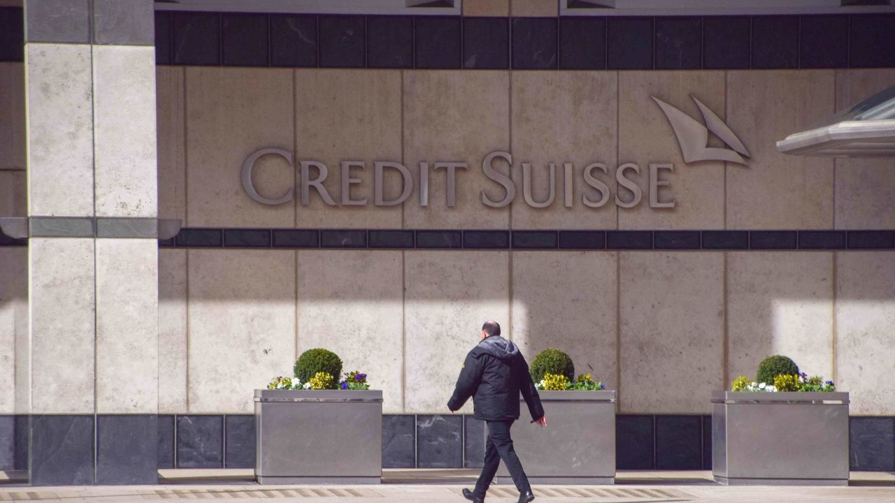 Sede de Credit Suisse en Londres (Foto: Vuk Valcic / Zuma Press Wire / DPA).