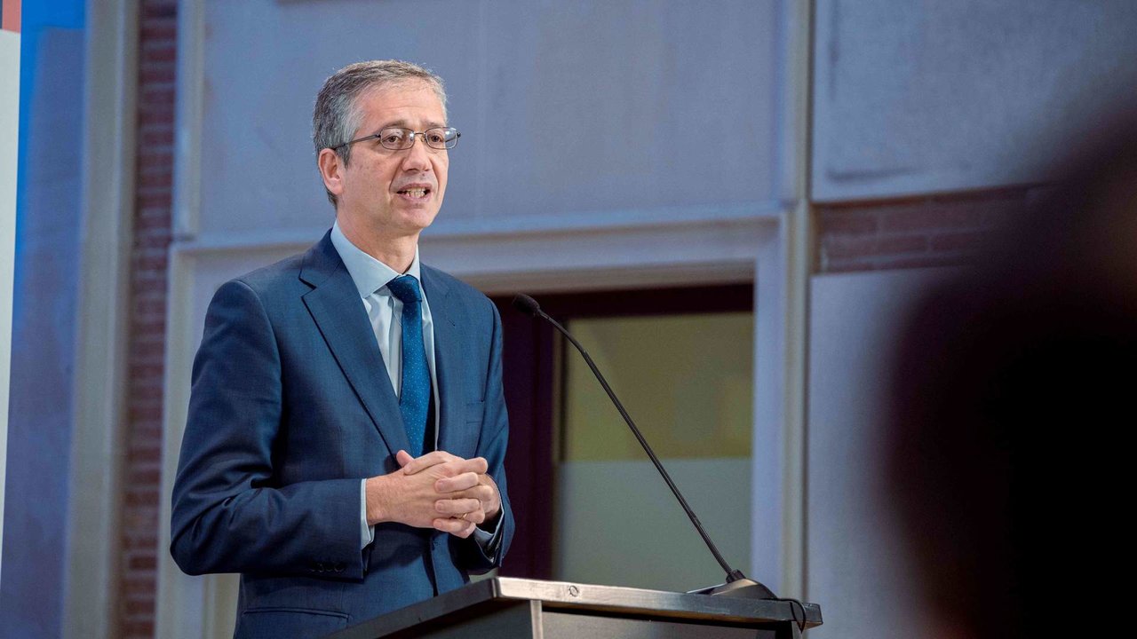 O gobernador do Banco de España, Pablo Hernández de Cos (Foto: Gabriel Luengas / Europa Press).