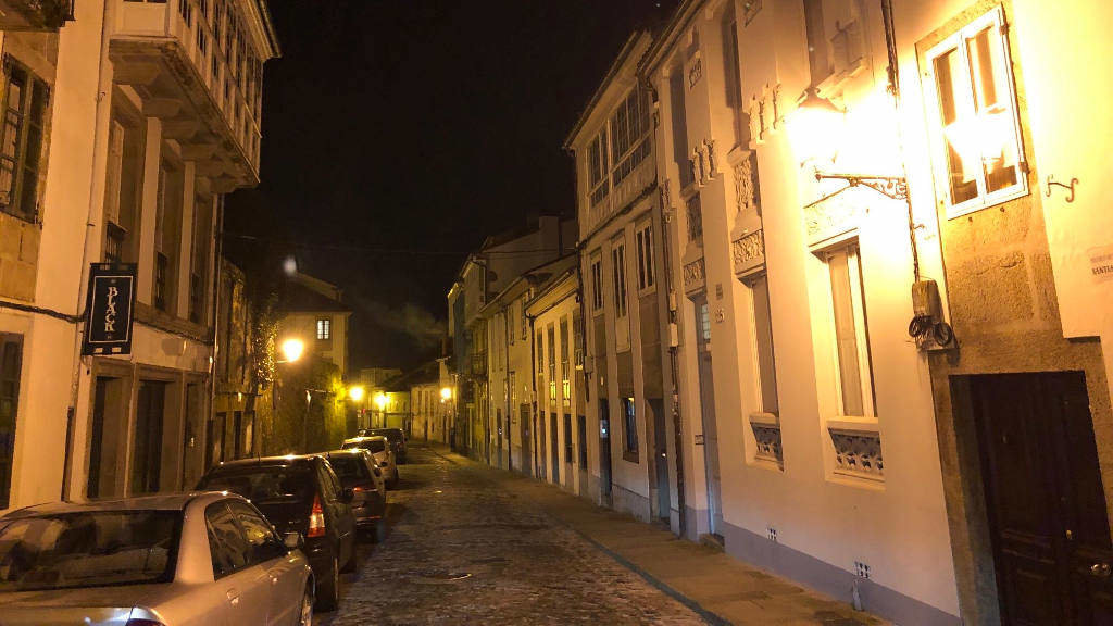 Rúa dos Loureiros, en Santiago de Compostela. (Foto: Concello de Santiago de Compostela)