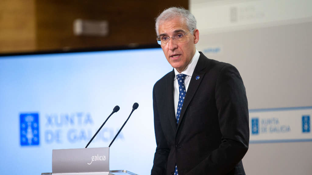 O conselleiro de Economía, Innovación e Industria, Francisco Conde, após o Consello da Xunta. (Foto: Xunta da Galiza)