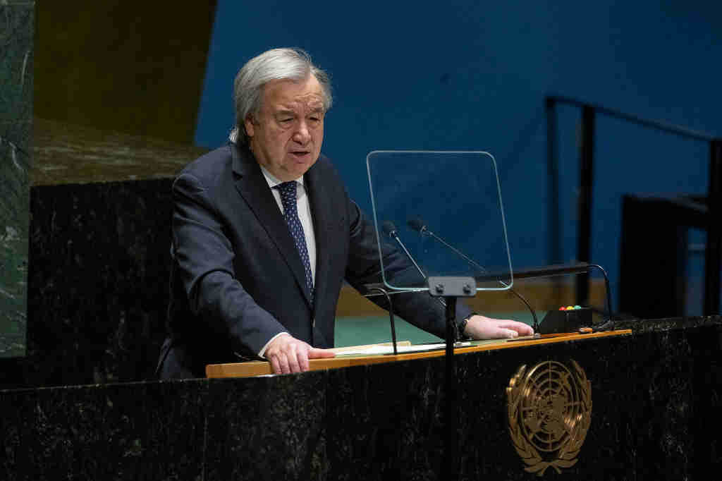 António Guterres. (Foto: Eskinder Debebe / Europa Press / Contacto)