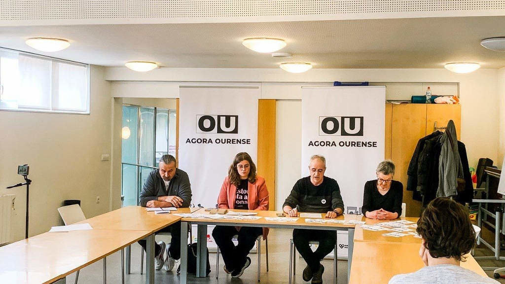 Presentación do proxecto político Agora Ourense. (Foto: Nós Diario)
