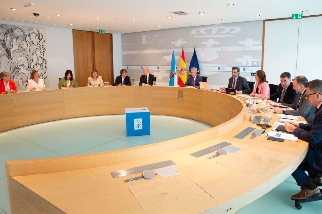 Rueda presidiu o Consello da Xunta no que se anunciou o Plan.