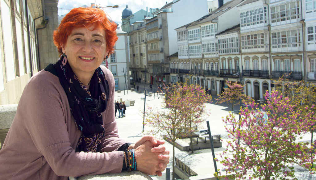Maite Ferreiro (BNG), vicepresidenta da 
Deputación de Lugo (Foto: Xan Carballa).