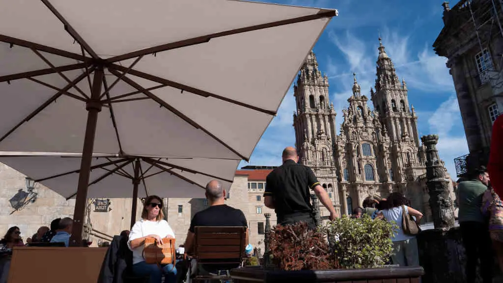 Terraza en Compostela (Foto: Arxina-Europa Press).