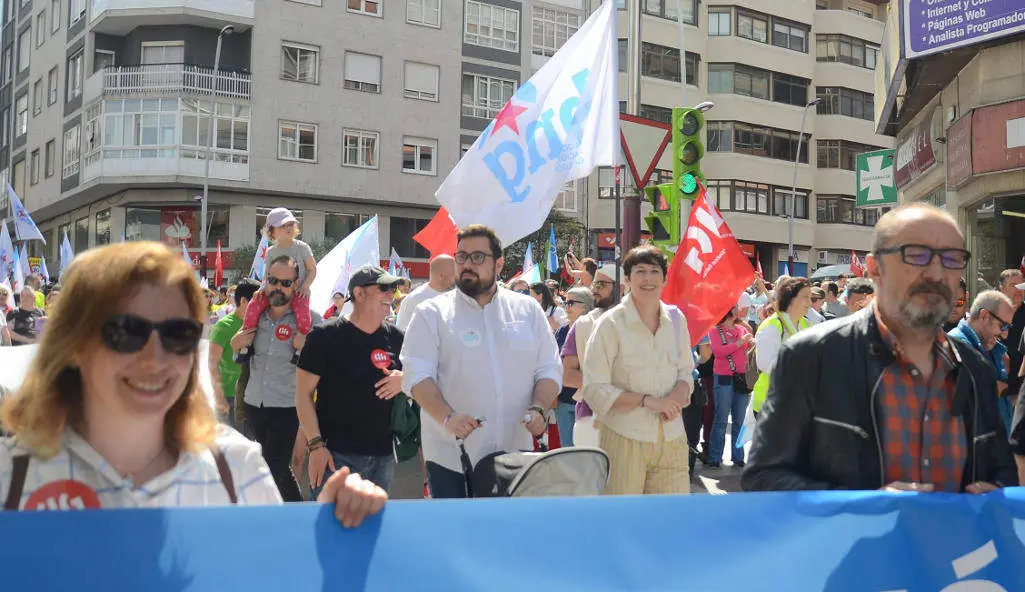 FOTO ANAPONT&Oacute;N MANIFESTACION 1MAIO VIGO