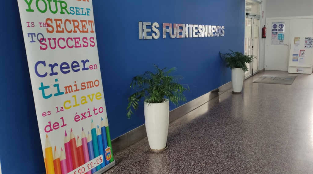 Imaxe do instituto 'Fuentesnuevas', no Bierzo (Foto: Junta de Castilla y León).