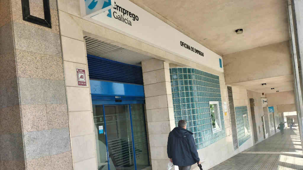 Unha oficina de emprego na cidade de Santiago de Compostela. (Foto: Nós Diario)