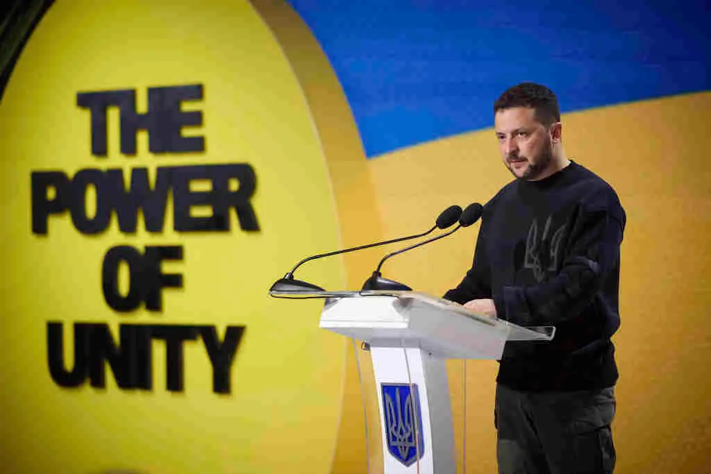 Volodimir Zelenski. (Foto: Sarsenov Daniiar / Europa Press / Contacto)