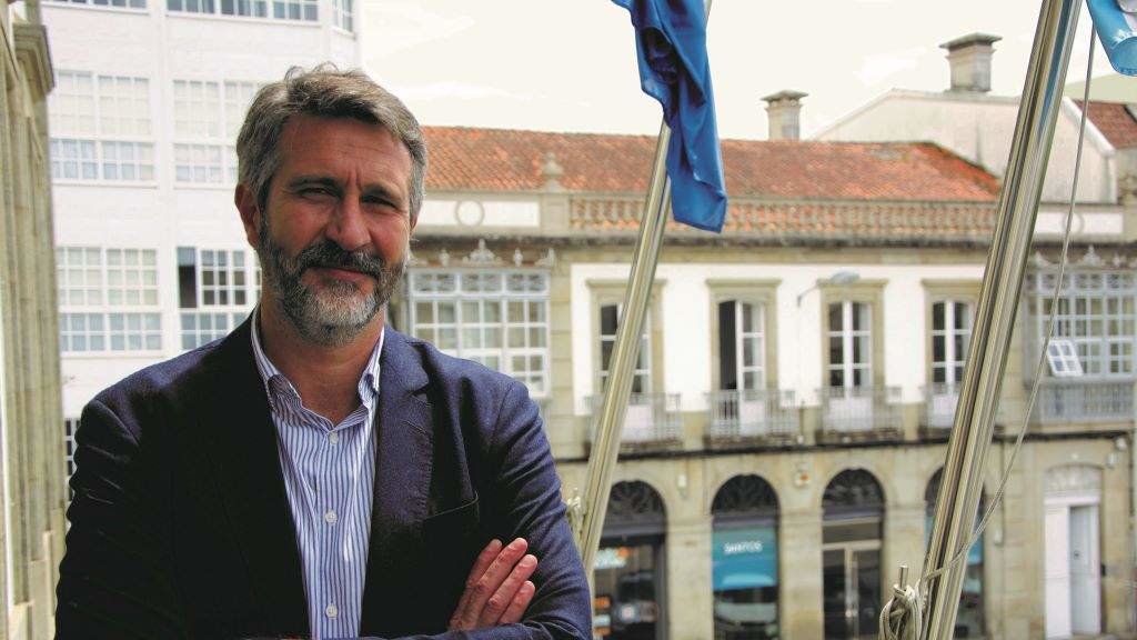 Alberto Varela é alcalde da Fegamp, alcalde de Vilagarcía e secretario de Política Municipal do PSdeG. (Foto: Xan Carballa)