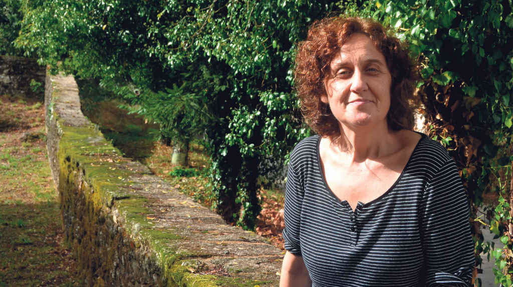 A escritora Paula Carballeira (Foto: S. G.).