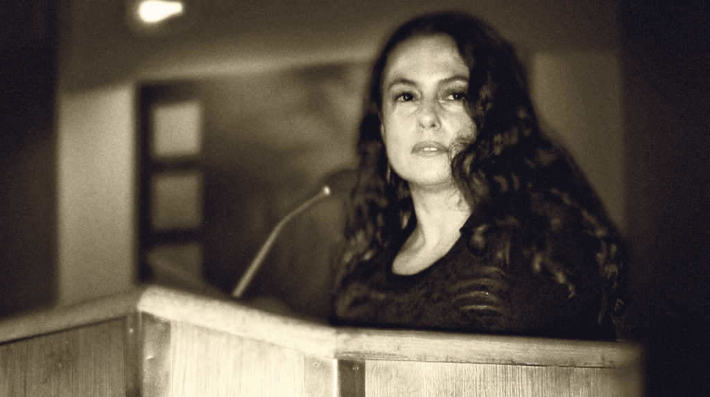 Luísa Villalta, en 2002 (Foto: Xurxo Gómez-Chao).