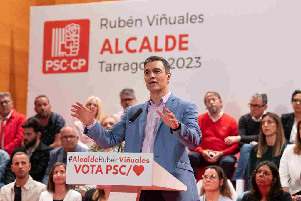 Pedro Sánchez, a sexta feira. (Foto: David Zorrakino / Europa Press)
