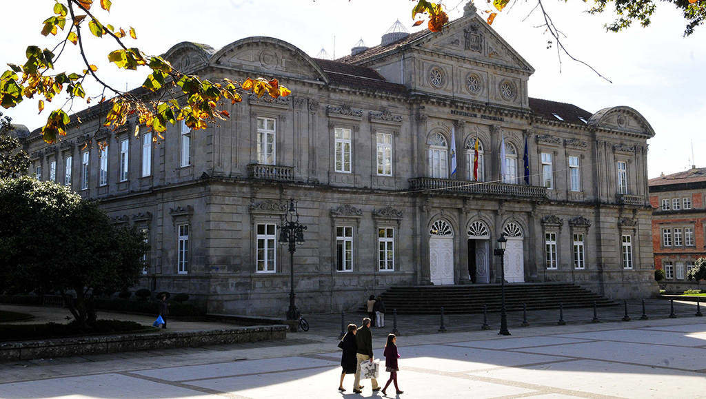 O pazo da Deputación de Pontevedra (Foto: Deputación de Pontevedra).