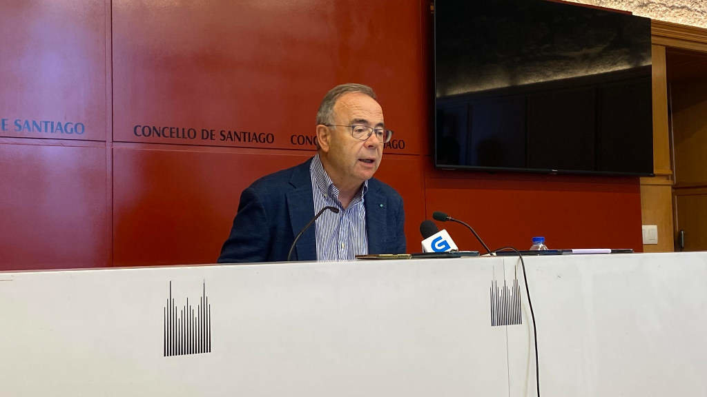 Xosé Sánchez Bugallo, alcalde en funcións de Santiago de Compostela. (Foto: Nós Diario)