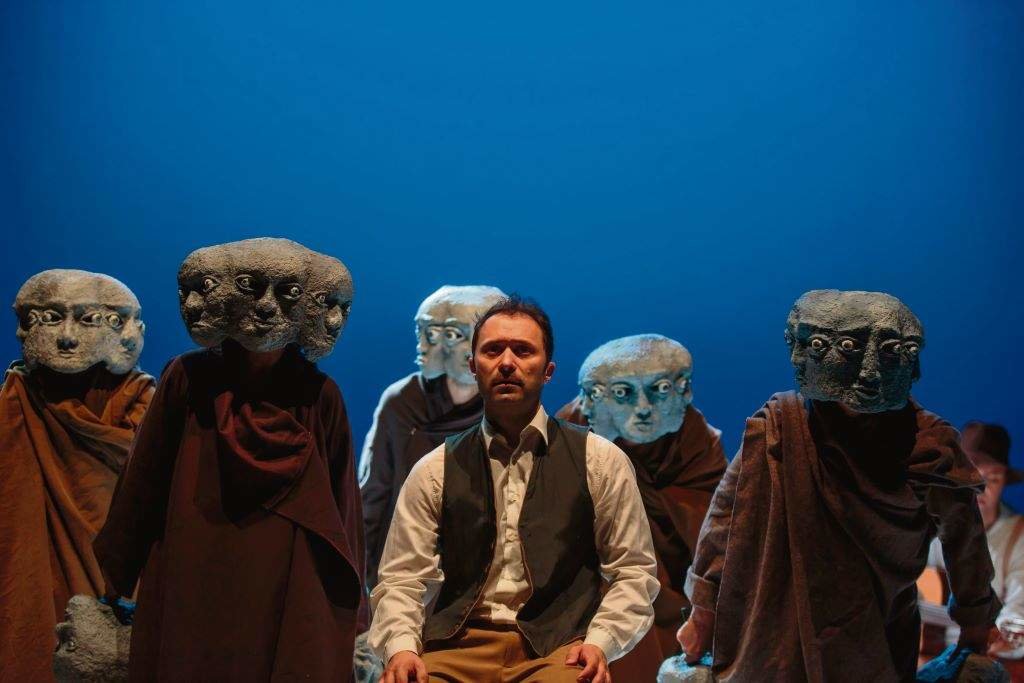 'Arraianos', de Sarabela Teatro, pechou onte a primeira xornada de Galicia Escena Pro.
