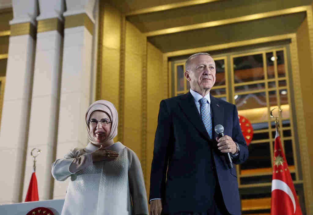 Recep Tayyip Erdogan (dereita). (Foto: Apa Images / DPA)
