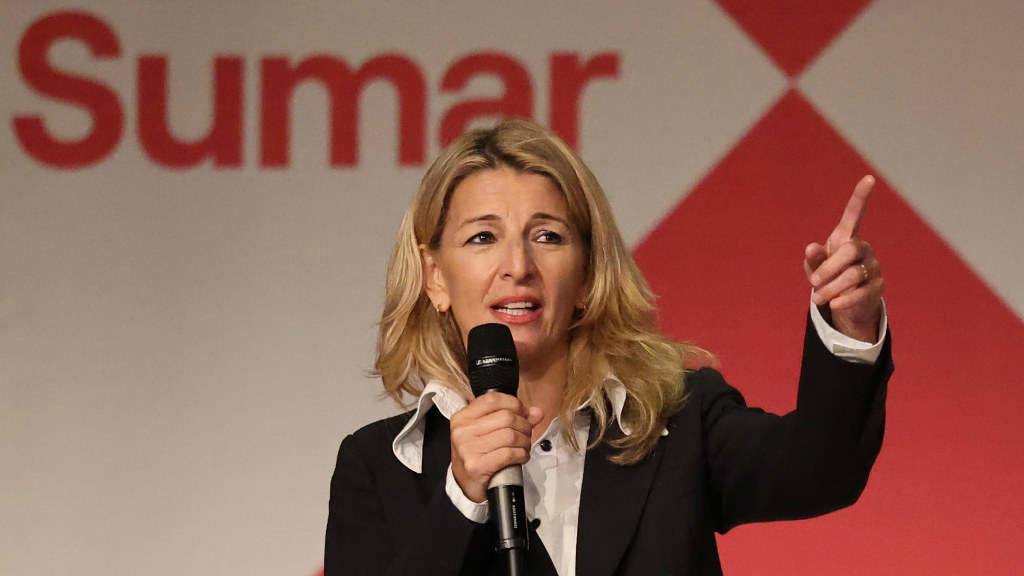 A vicepresidenta segunda e ministra de Traballo e Economía Social do Estado español, Yolanda Díaz. (Foto: Fabián Simón Europa Press)