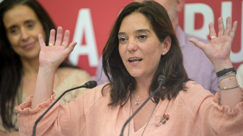Inés Rei, alcaldesa en funcións da cidade da Coruña. (Foto: M. Dylan / Europa Press)