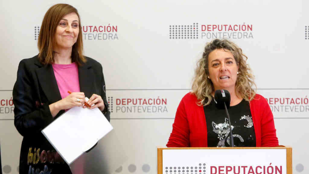Montse Fajardo, á esquerda, e María Ortega, á dereita (Foto: Nós Diario).