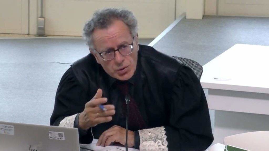 O fiscal Mario Piñeiro, durante o xuízo. (Foto: Europa Press)
