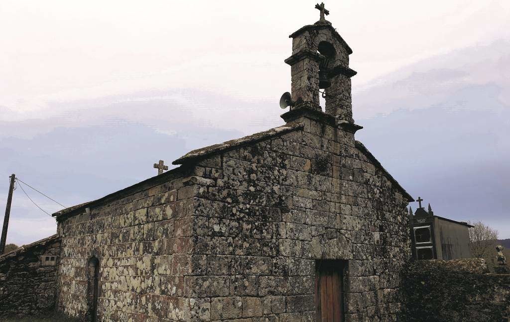 Igrexa de Santa María de Vilar, en Guitiriz (comarca da Terra Chá). [Foto: Nós Diario]