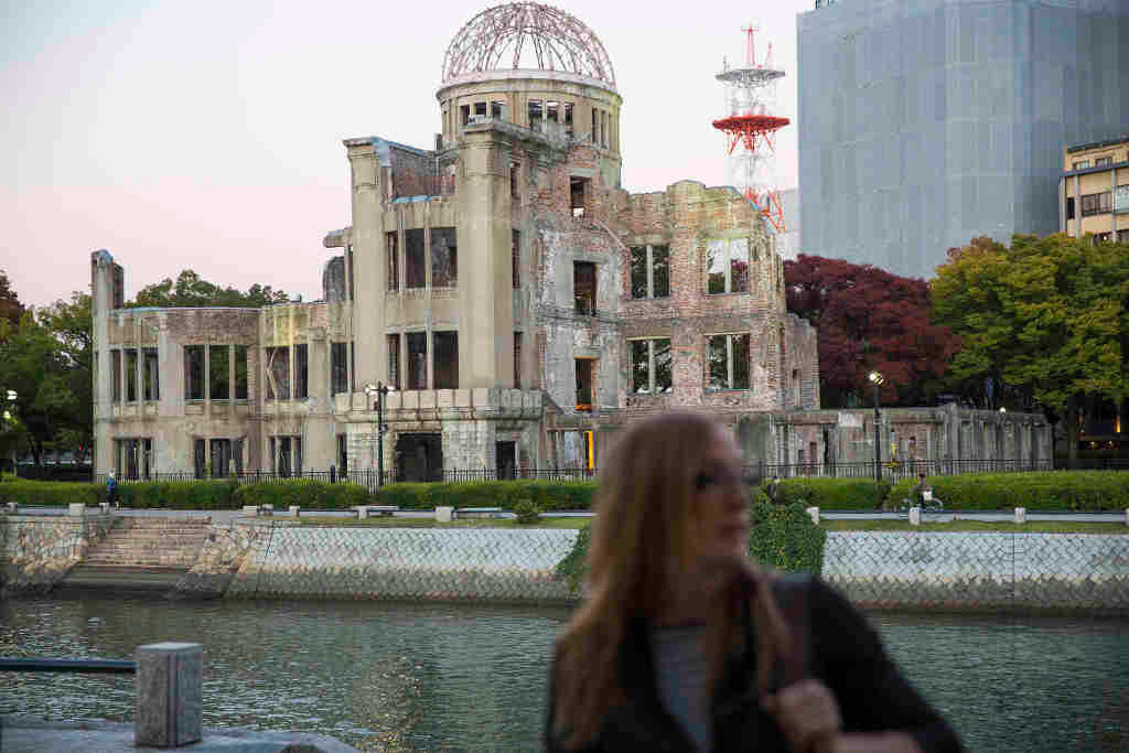 O memorial da paz en Hiroshima, o Xapón, construído nunha estrutura que resistiu o ataque nuclear dos Estados Unidos en 1945. (Foto: Eve Edelheit / Europa Press / Contacto)