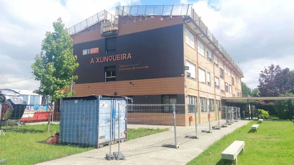 O CIFP A Xunqueira, Pontevedra, é un dos afectados pola reorganización educativa da Xunta. (Foto: Nós Diario).