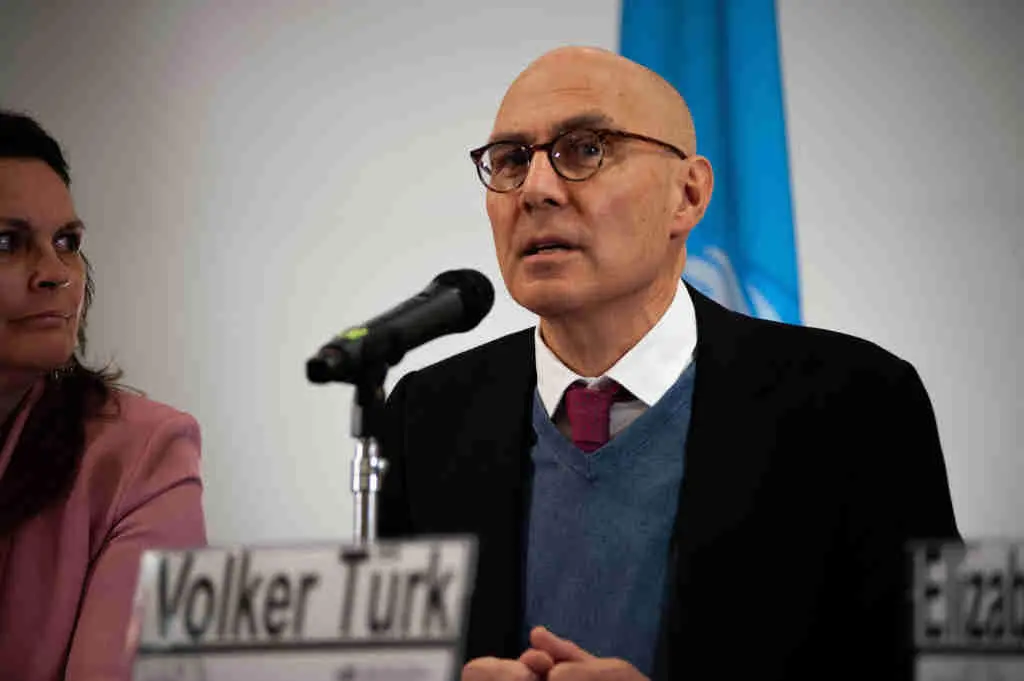 Volker T&uuml;rk. (Foto: Chepa Beltran / Vwpics / Europa Press / Contacto)