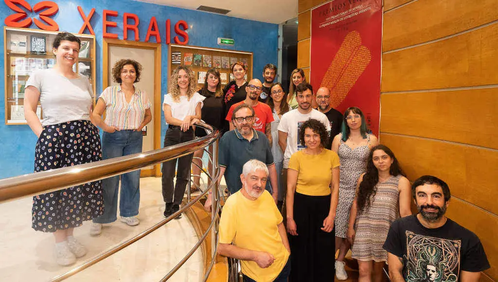 Imaxe dos premios Xerais (Foto: Edici&oacute;ns Xerais).