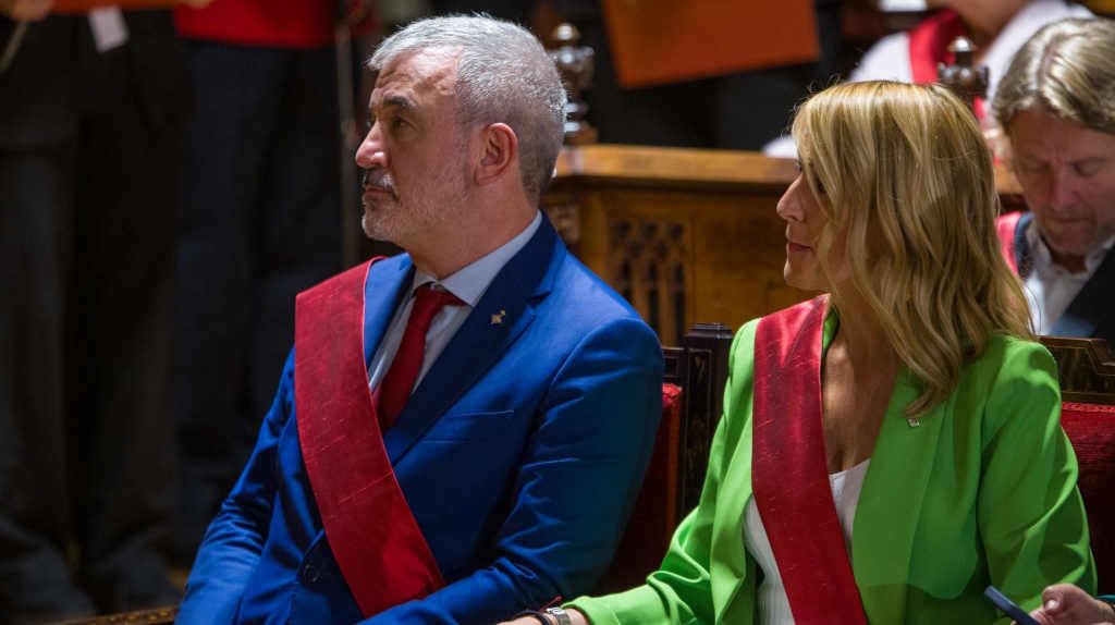 Jaume Collboni foi escollido novo alcalde de Barcelona (Foto: Lorena Sopena / Europa Press).