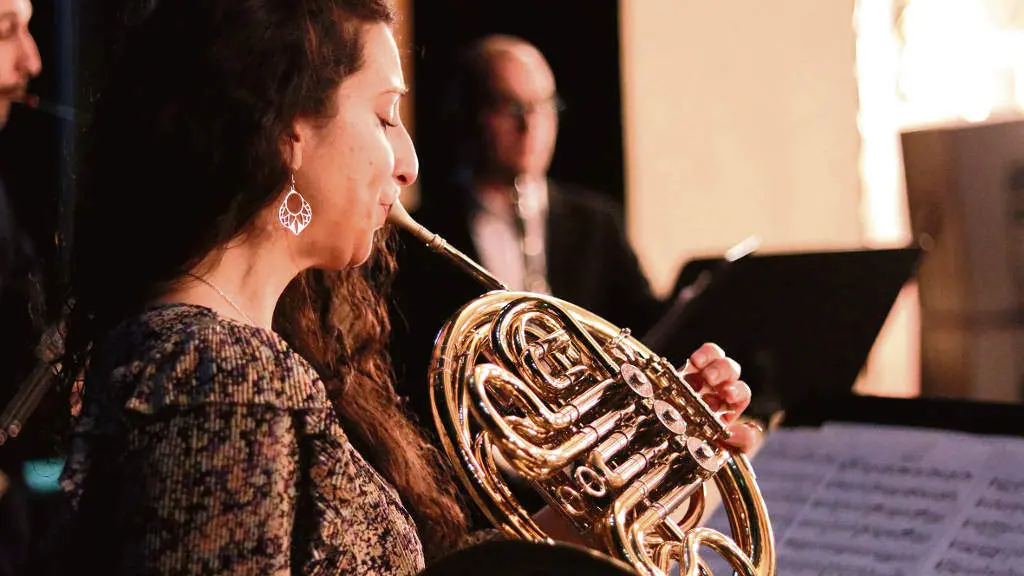Alma Sarasola, no Sons para un Regreso, no Teatro Colón da Coru&ntilde;a. (Foto: Bel&eacute;n Bermejo)