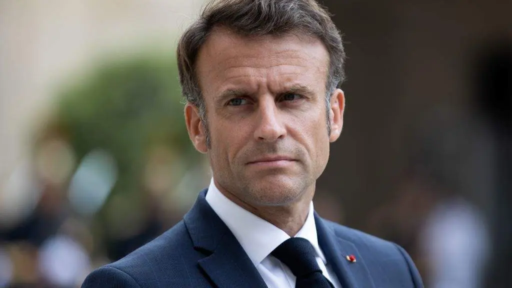 O presidente de Francia, Emmanuel Macron, convocou de urxencia o seu Goberno (Foto: Alexis Sciard / Contacto v&iacute;a Europa Press).