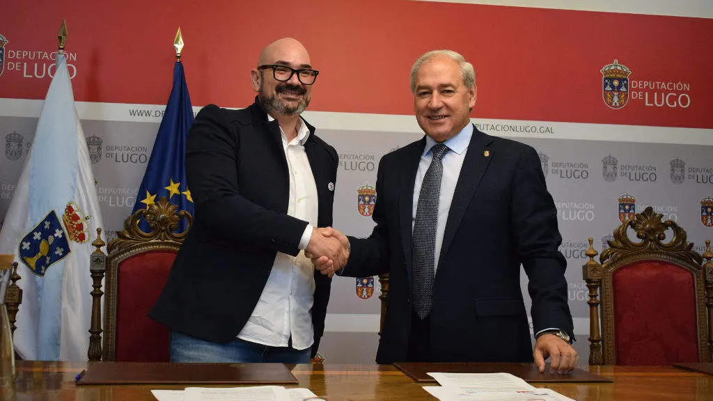 Efr&eacute;n Castro e Jos&eacute; Tom&eacute;. (Foto: N&oacute;s Diario)