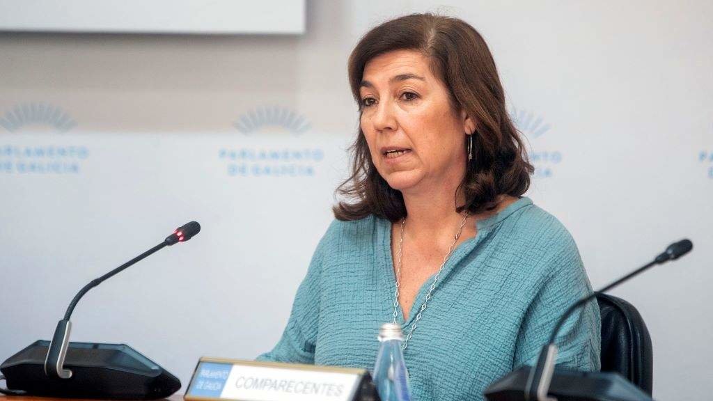A directora xeral de Desenvolvemento Pesqueiro, Susana Rodríguez, no Parlamento. (Foto: Europa Press)