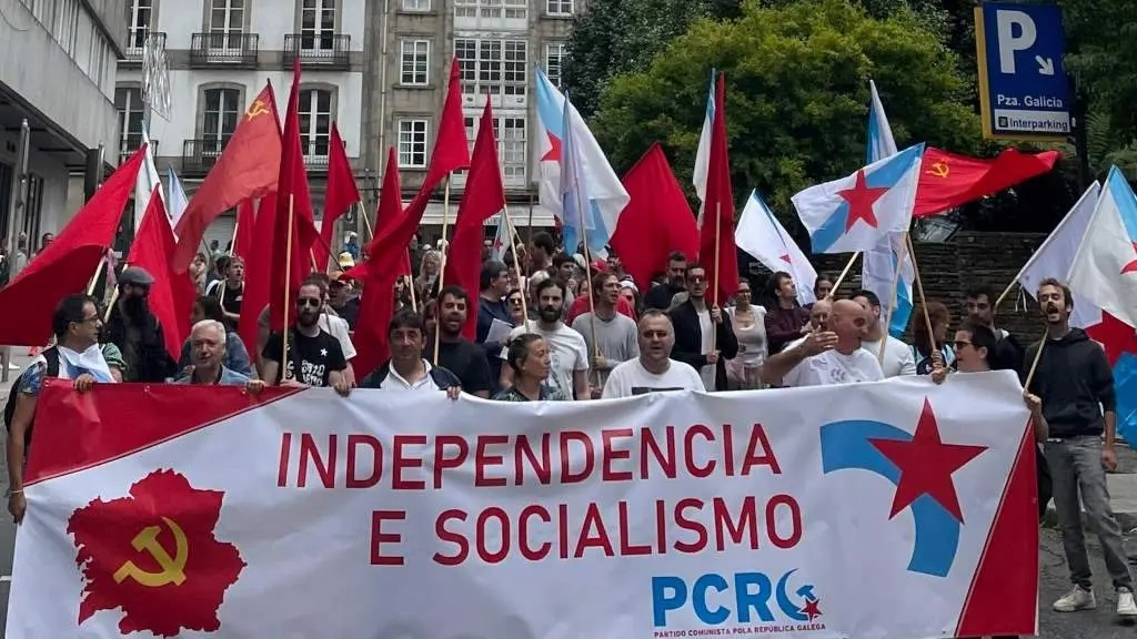 Manifestaci&oacute;n convocada polo PCRG.