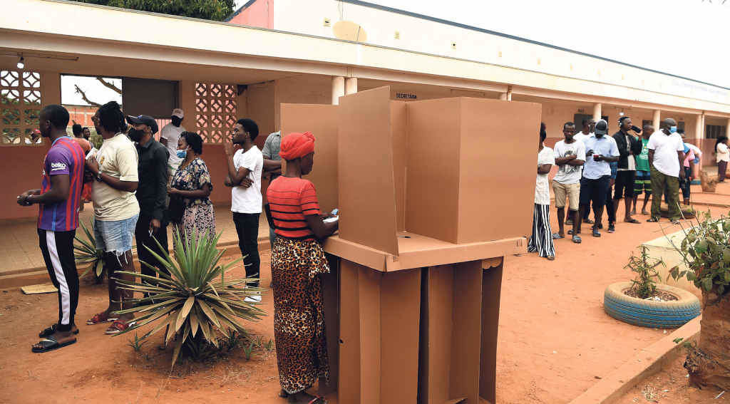 A última xornada electoral de Angola decorreu en setembro do pasado ano (Foto: Chen Cheng / Xinhua News / Contactophoto).