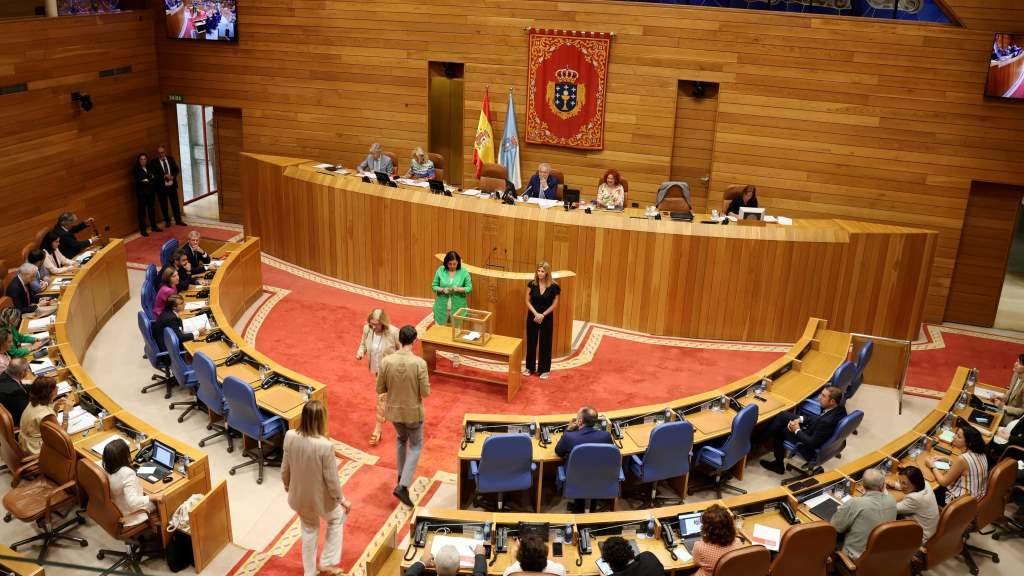 Pleno extraordinario do Parlamento da Galiza. (Foto: Europa Press)