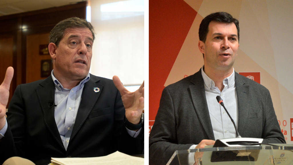 José Ramón Gómez Besteiro e Gonzalo Caballero, os posíbeis candidatos ás primarias do PSdeG (Fotos: M. Dylan / Europa Press e PSdeG).