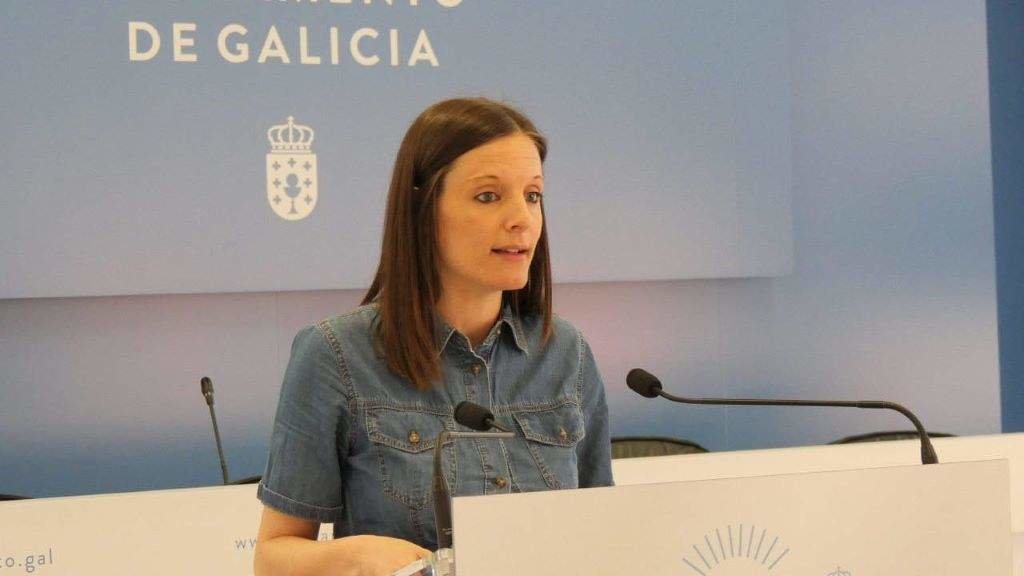 A nacionalista Olalla Rodil, no Parlamento da Galiza (Foto: Europa Press).