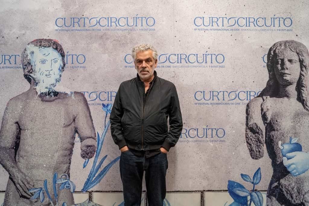 O director portugués Pedro Costa en Curtocircuíto 2022. (Foto: Cristina Padín)