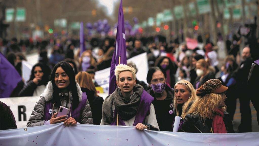 O movemento feminista censura o carácter estrutural da violencia de xénero. (Foto: David Zorrakino / Europa Press)