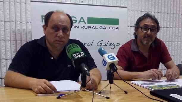 Os representantes da Fruga, Elías Somoza e Manuel Dacal (Foto: Nós Diario).
