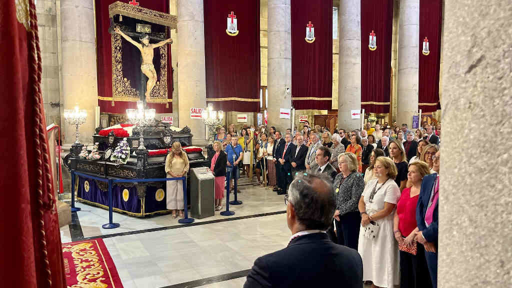 Acto relixioso este domingo en Vigo (Foto: Nós Diario).
