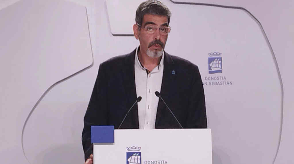 O alcalde de Donostia, Eneko Goia, do PNV (Foto: Europa Press).