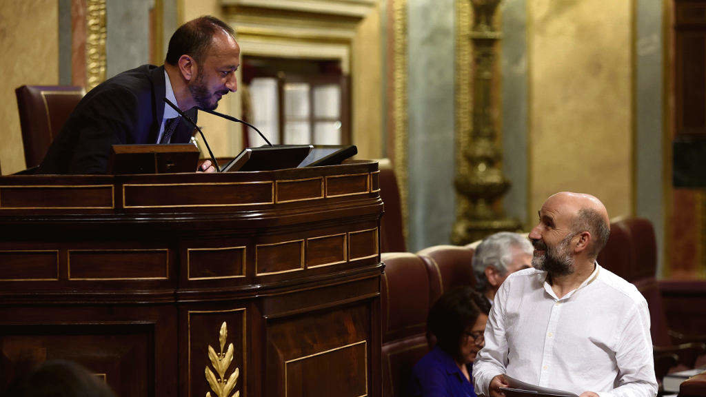 Néstor Rego interveu no Congreso en xuño durante o debate da Proposición de reforma do regulamento sobre o uso das linguas oficiais. (Foto: Eduardo Parra / Europa Press).jpg