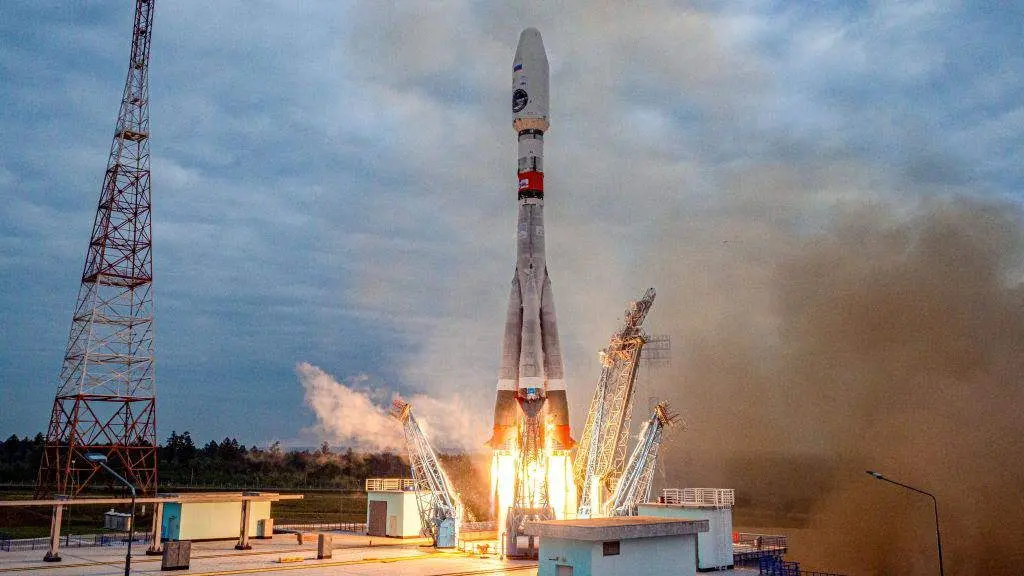 Engalaxe do L&uacute;a-25 o pasado 11 de agosto desde Tsiolkovsky, Rusia. (Foto: Europa Press/ Roscosmos).