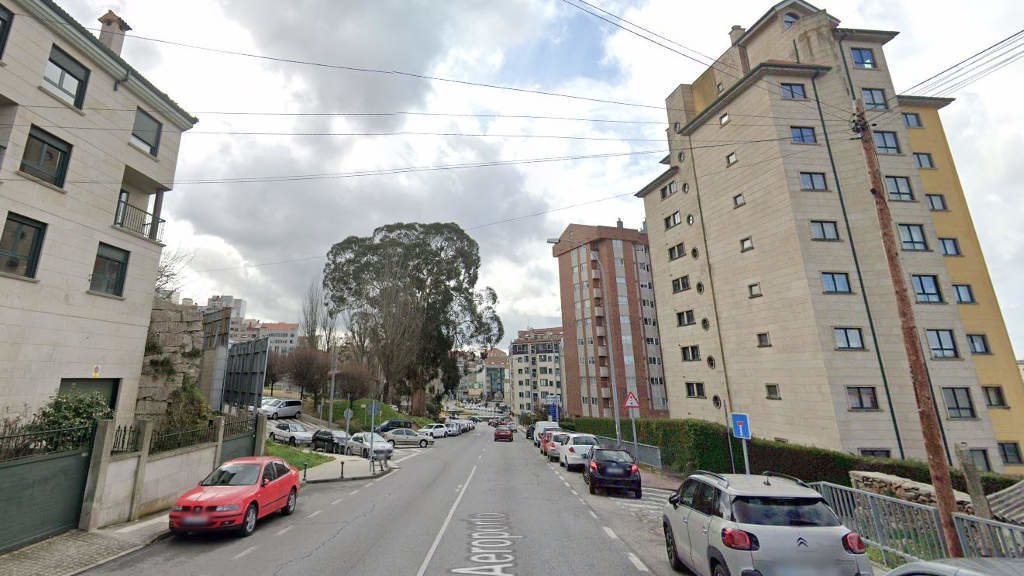 Avenida do Aeroporto, en Vigo. (Foto: Google Maps)