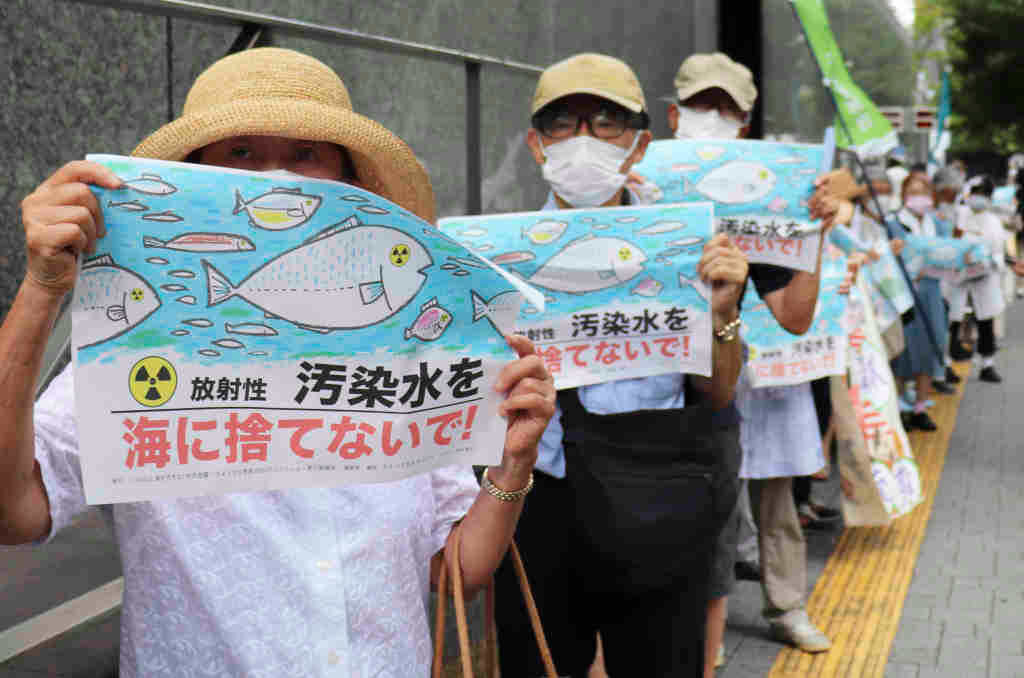 Protesta a quinta feira en Tokio. (Foto: Yang Guang / Europa Press / Contacto)